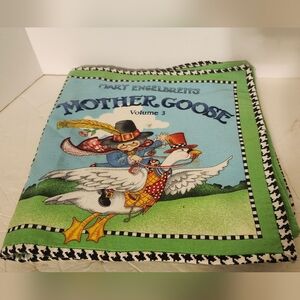 Mother Goose Illustrated Cotton Soft Kids Book